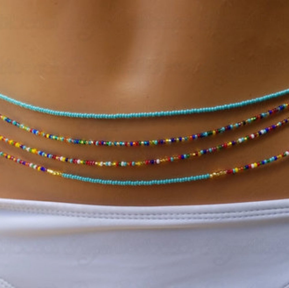 Fertility waist beads